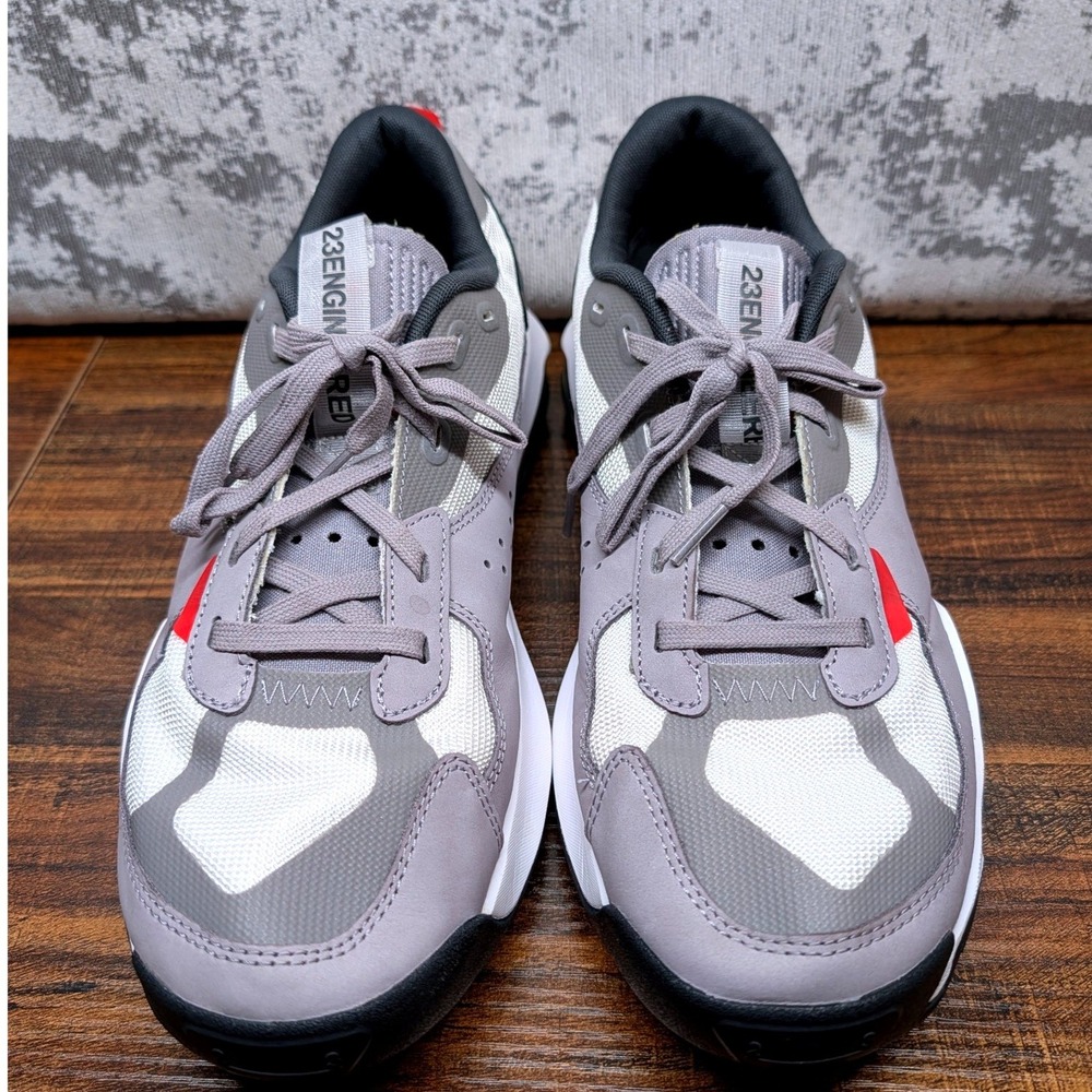 Jordan Air 200E Mens Grey White Black Sneakers DC9836-002 Size 11.5